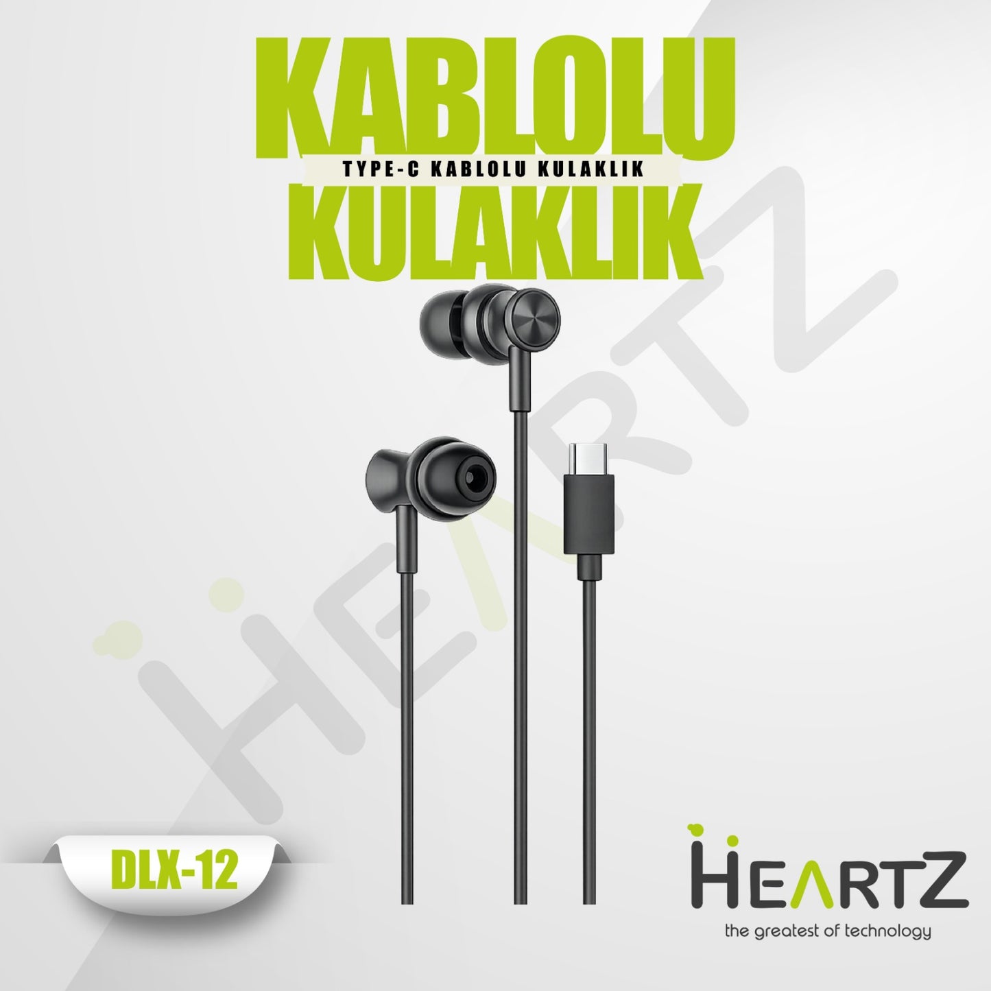 Kablolu kulaklık type-c dlx12