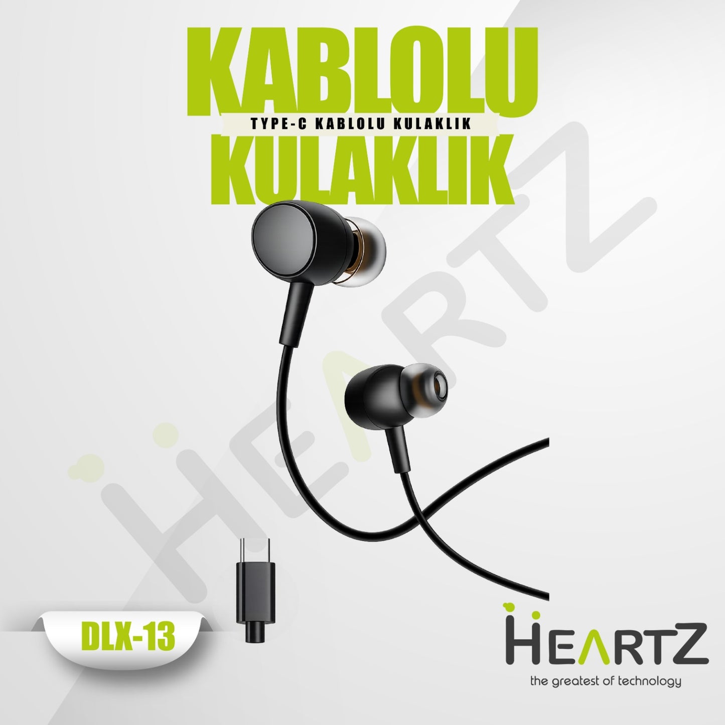 Kablolu kulaklık type c dlx13