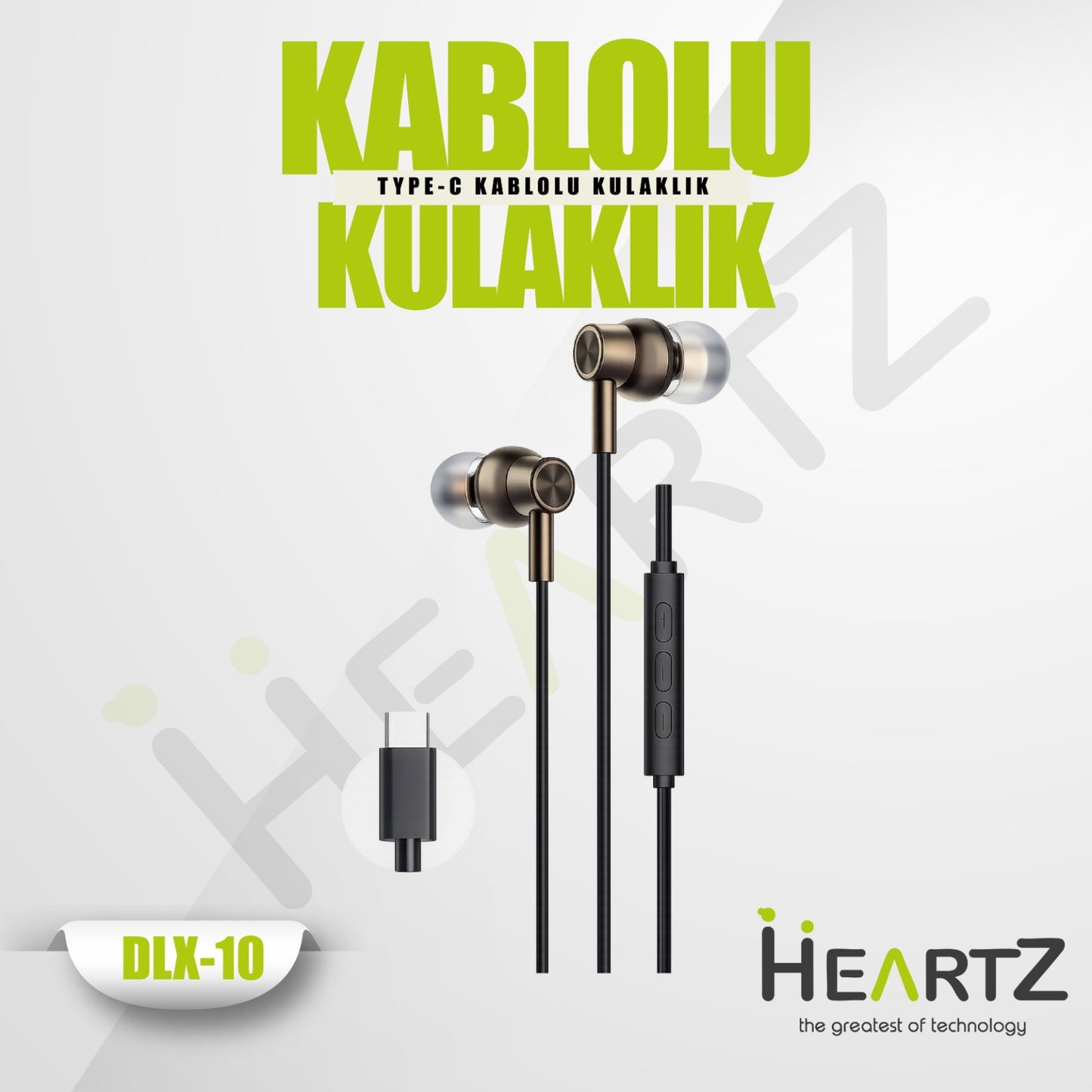 Kablolu kulaklık type-c dlx10
