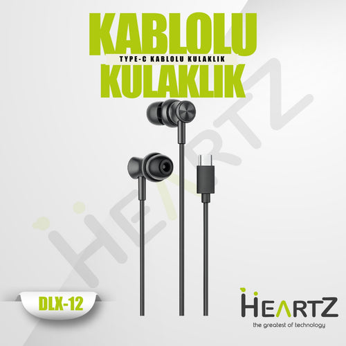 Kablolu kulaklık type-c dlx12