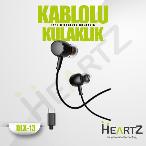 Kablolu kulaklık type c dlx13
